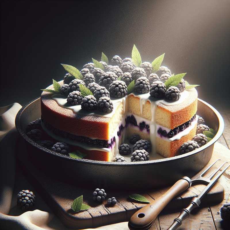 Blackberry and Yogurt Cake