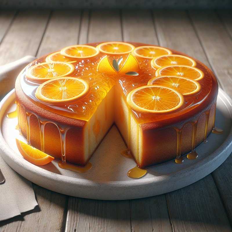 Egg-free Orange Cake