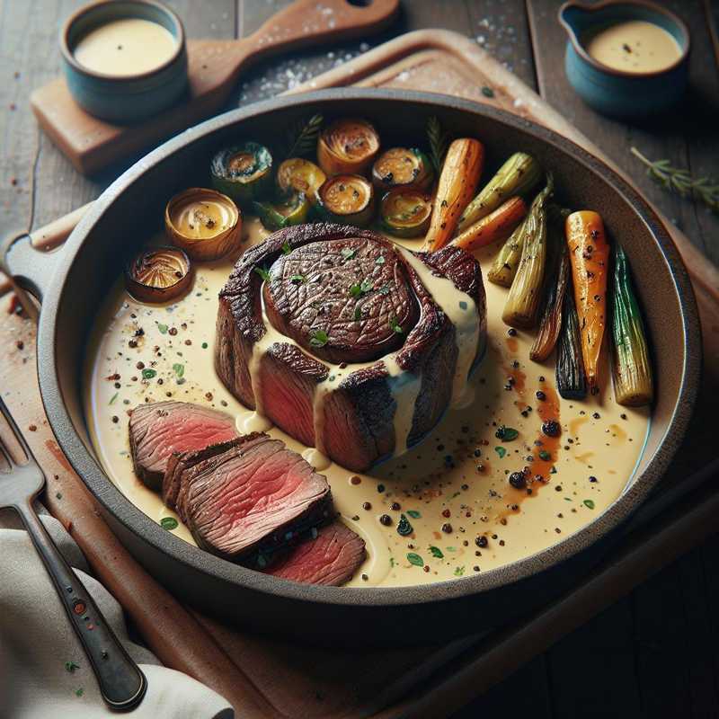 Chateaubriand with Italian Béarnaise sauce