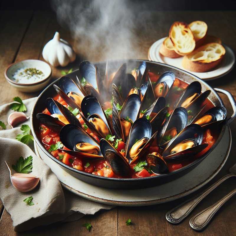 Tarantina style mussels