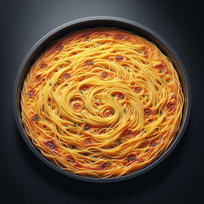 Neapolitan Spaghetti Frittata