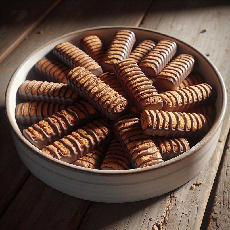 Biscotti viennesi al doppio cioccolato