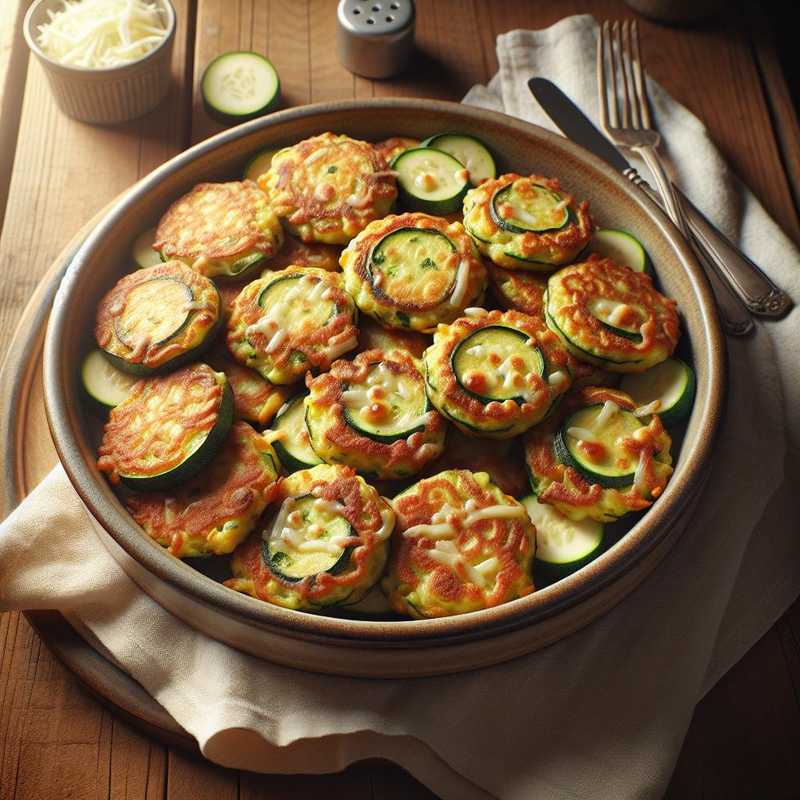 Zucchini and Cheese Fritters