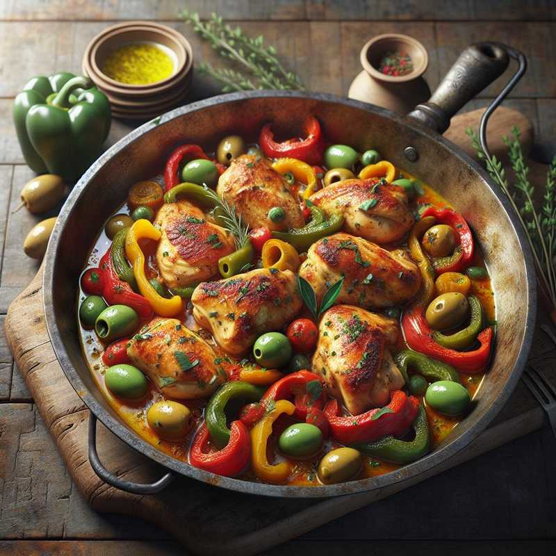 Pollo alla siciliana