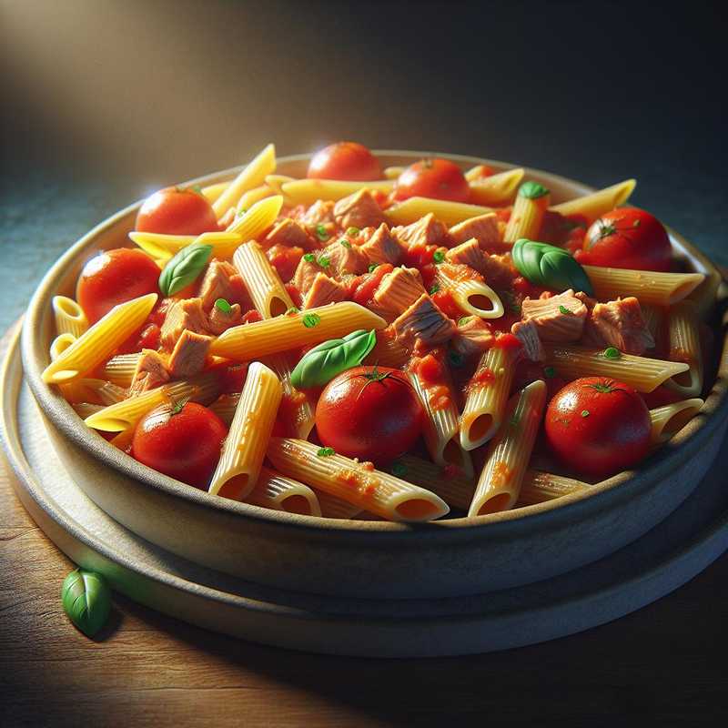 Penne tonno e Pachino