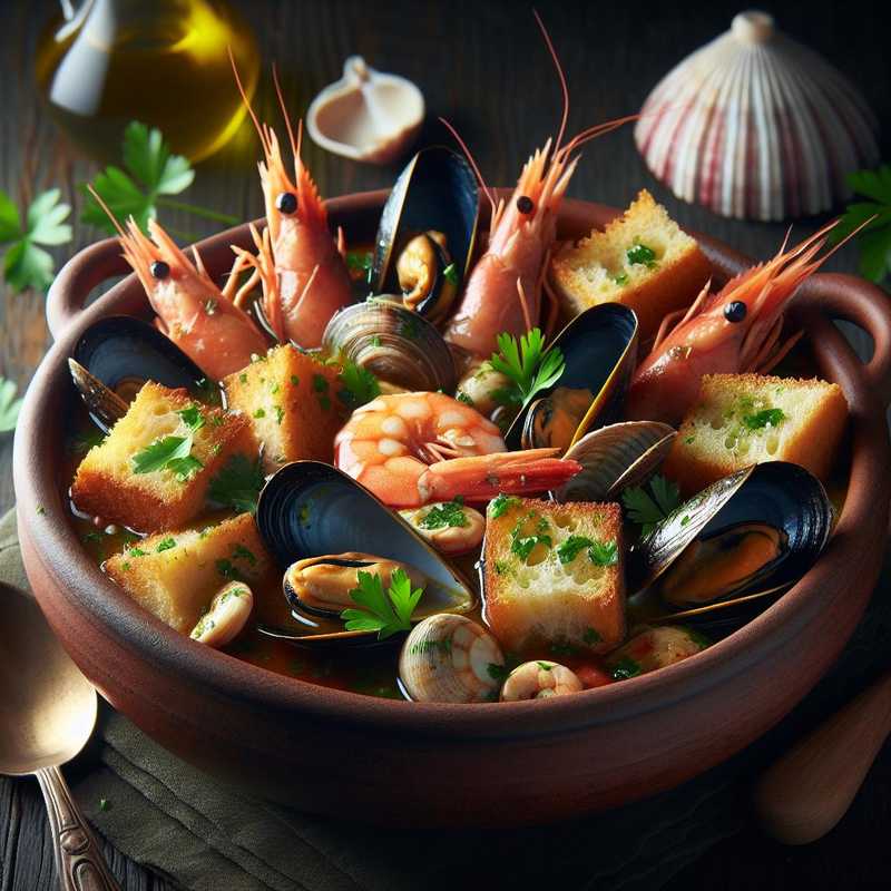 Seafood Pancotto