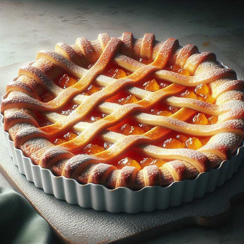 Crostata di marmellata semplice