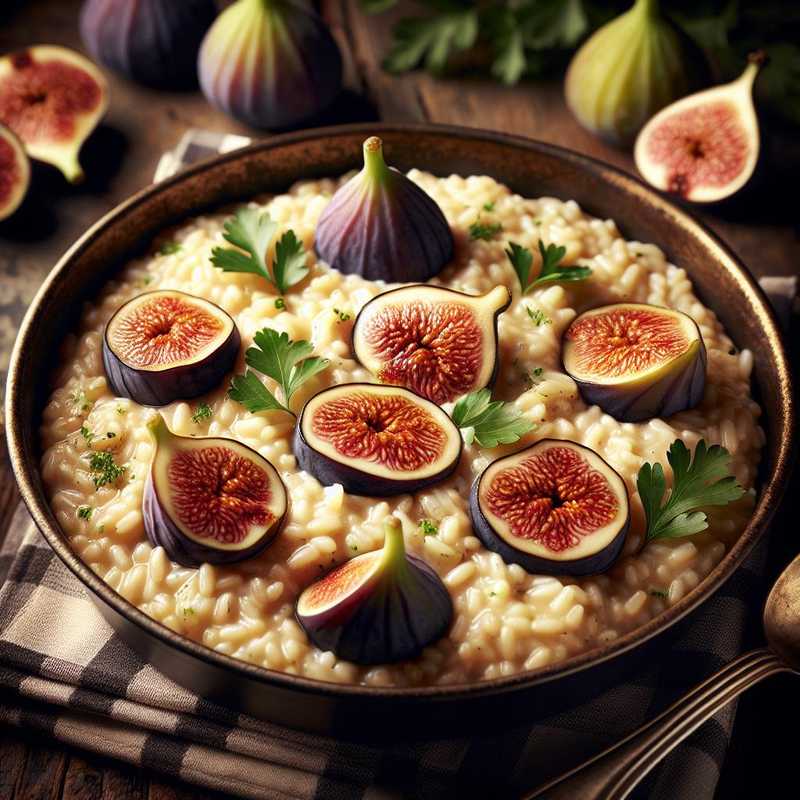 Risotto ai fichi