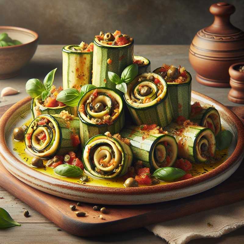 Involtini di Zucchine