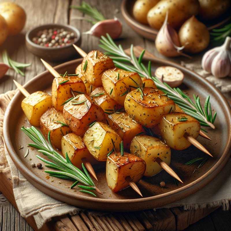 Potato Skewers