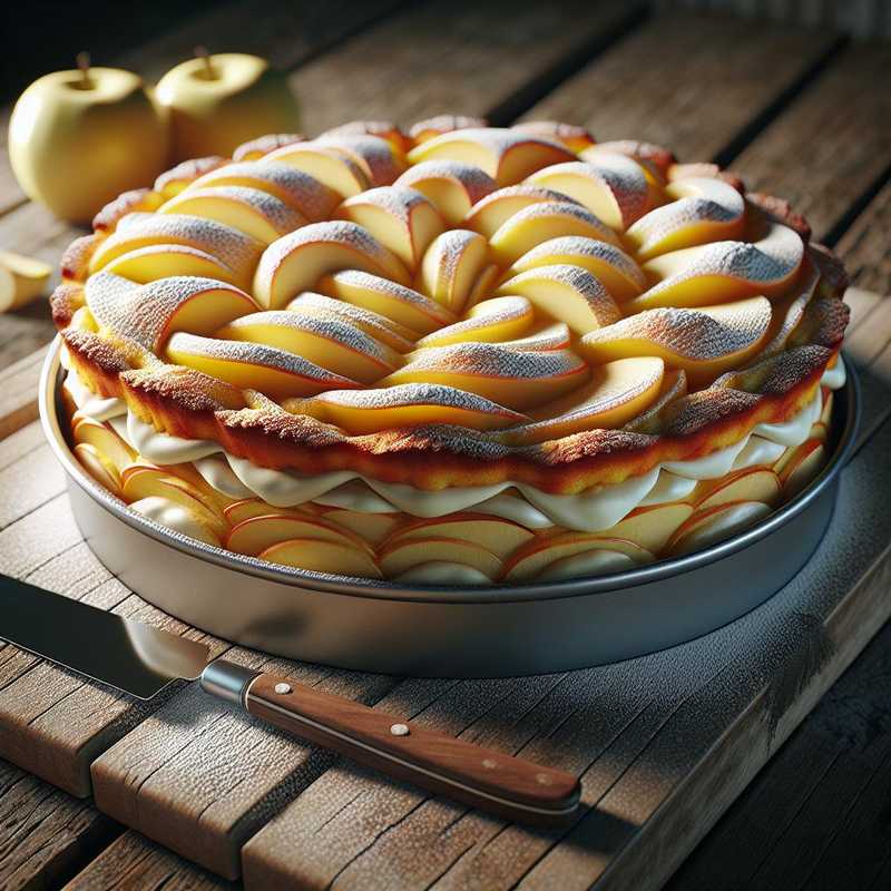 Apple and Mascarpone Cake