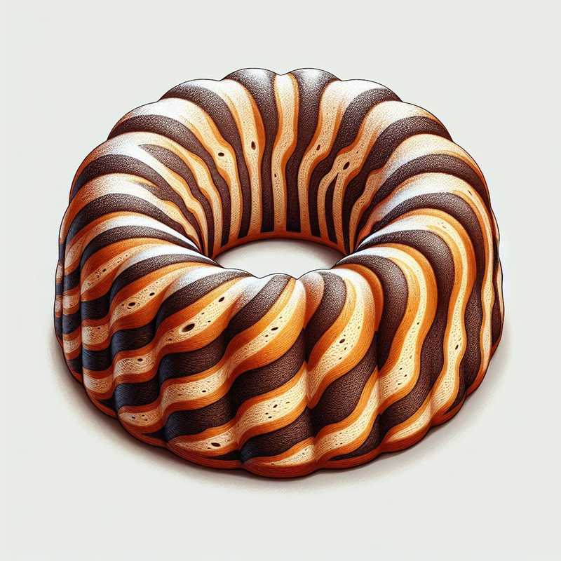 Zebra Bundt Cake