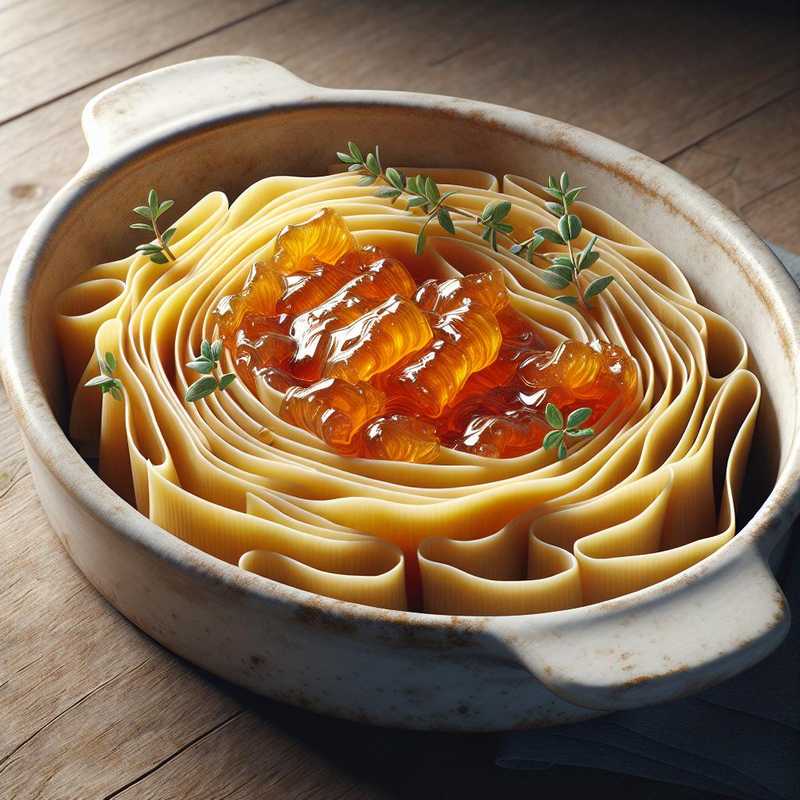 Puff Pastry Leaves with Onion Jam