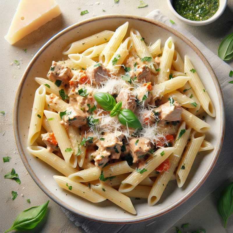 Penne al ragù bianco di coniglio