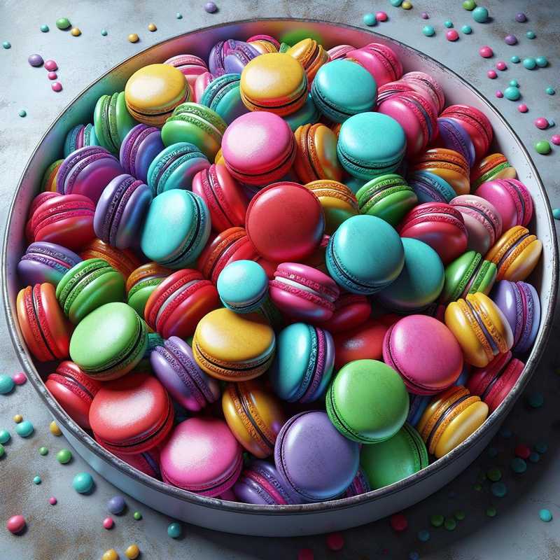 Multicolor Macarons