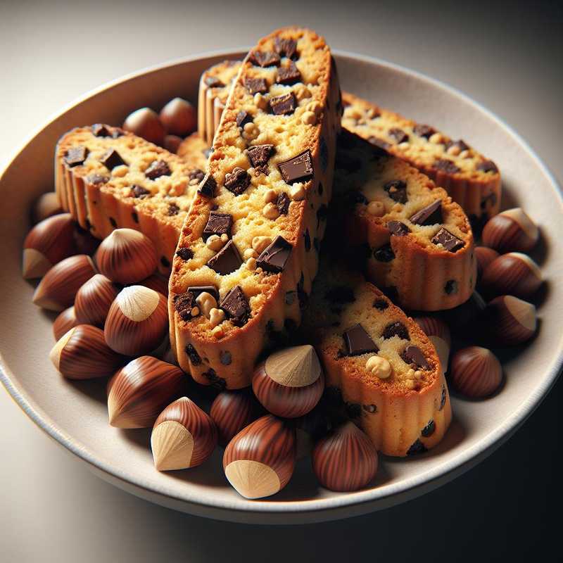 Biscotti al cioccolato e nocciole