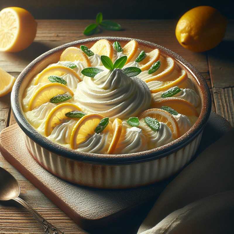 Dolce di ricotta e limone