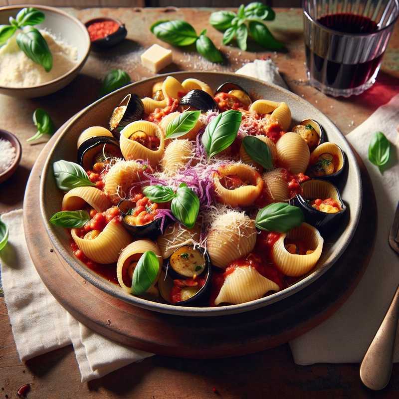 Conchiglioni alla Norma