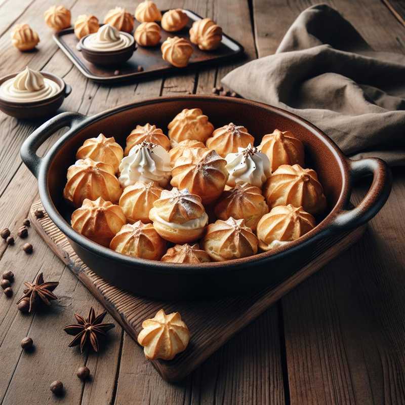 Profiteroles salati