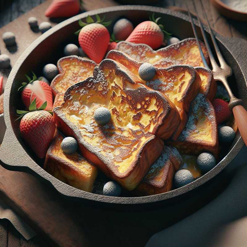 French toast di panettone