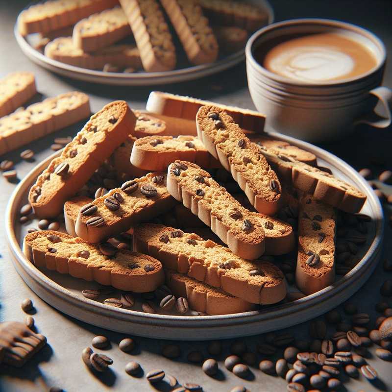 Biscotti al caffè friabili