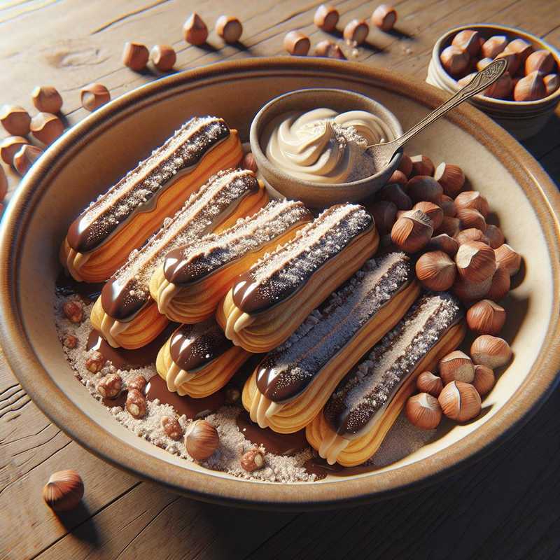 Eclair al cioccolato