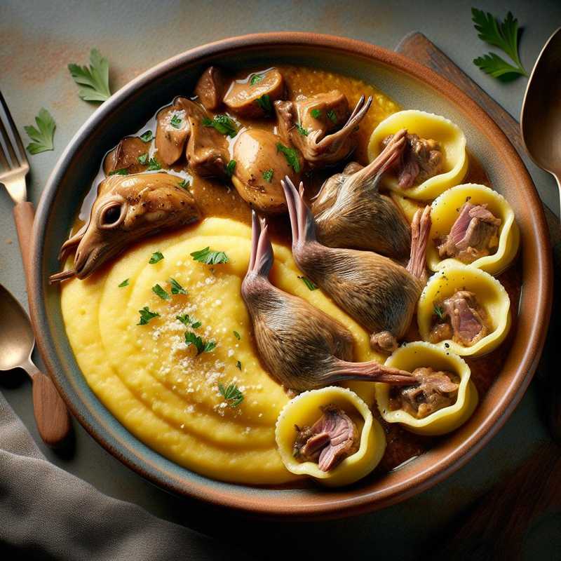 Casoncelli di polenta con coniglio