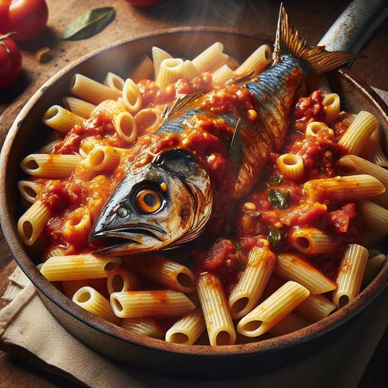 Maccheroni al ragù di nasello