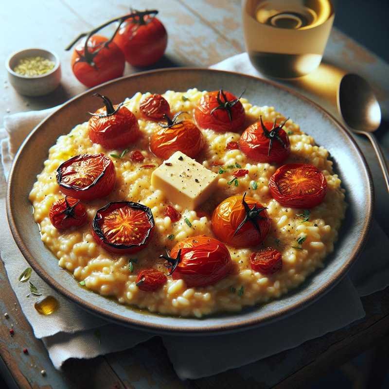 Risotto with Roasted Tomatoes