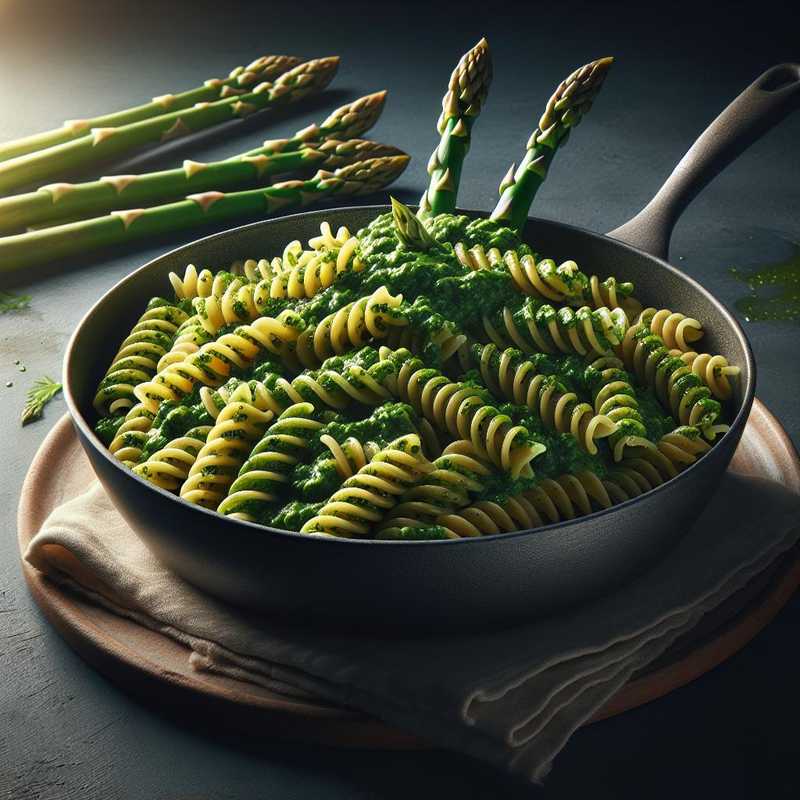 Fusilli al pesto di asparagi