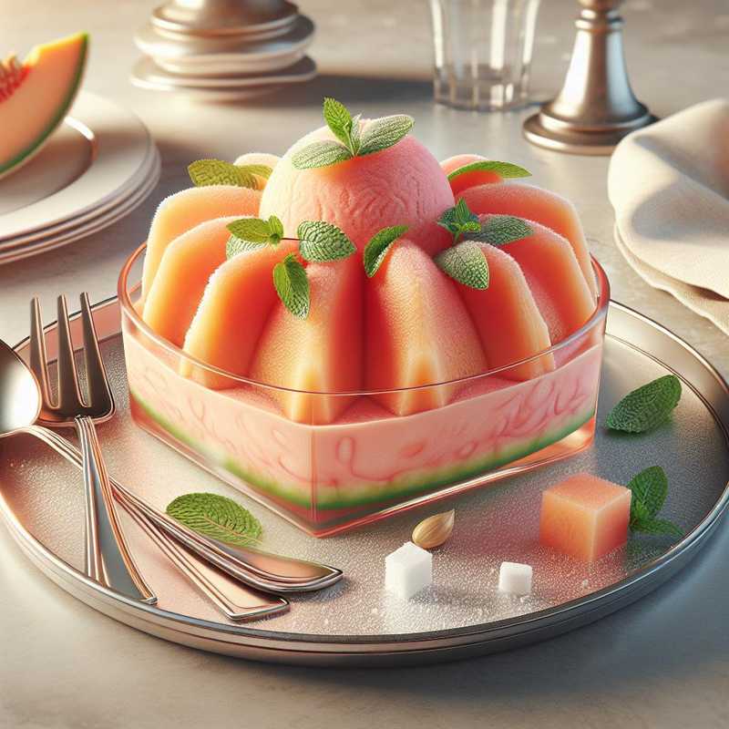 Semifreddo al melone