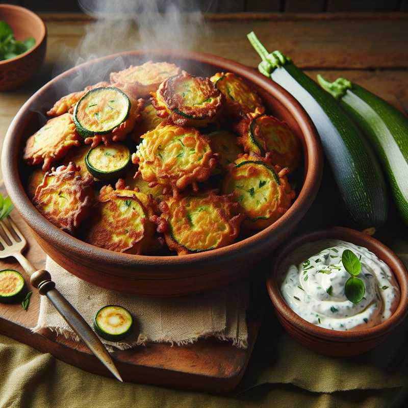 Crispy Zucchini Fritters