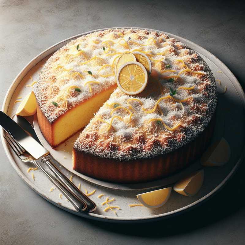 Coconut and Lemon Cake