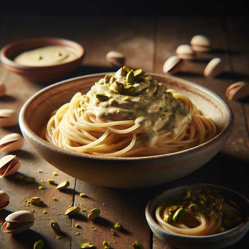 Pasta with Pistachio Cream