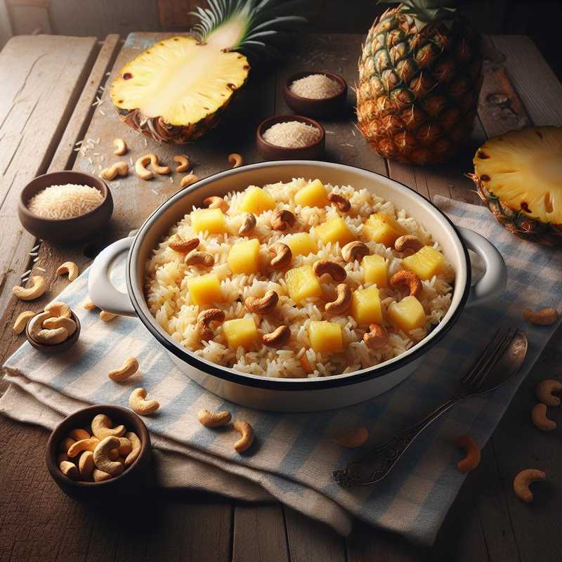 Pineapple and Cashew Rice