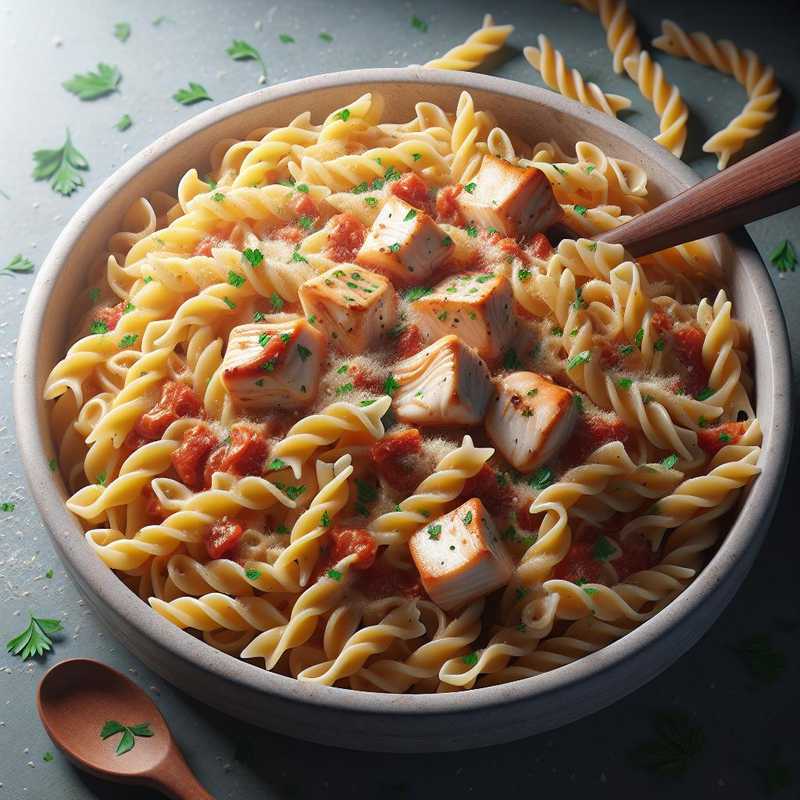 Pasta con pesce spada