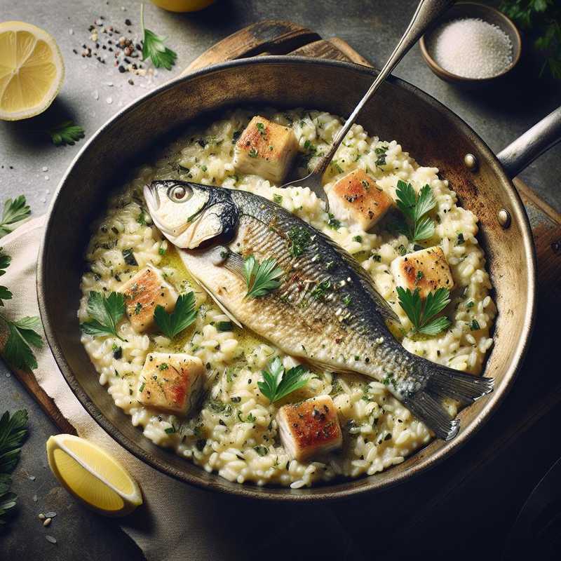 Risotto al pesce persico