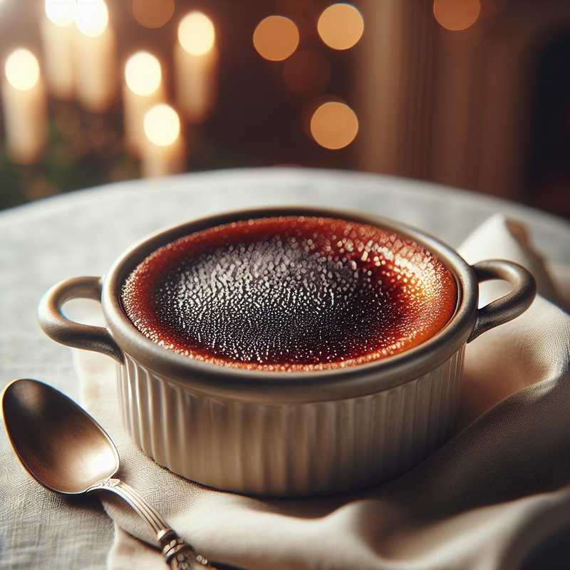 Creme brulée al cioccolato