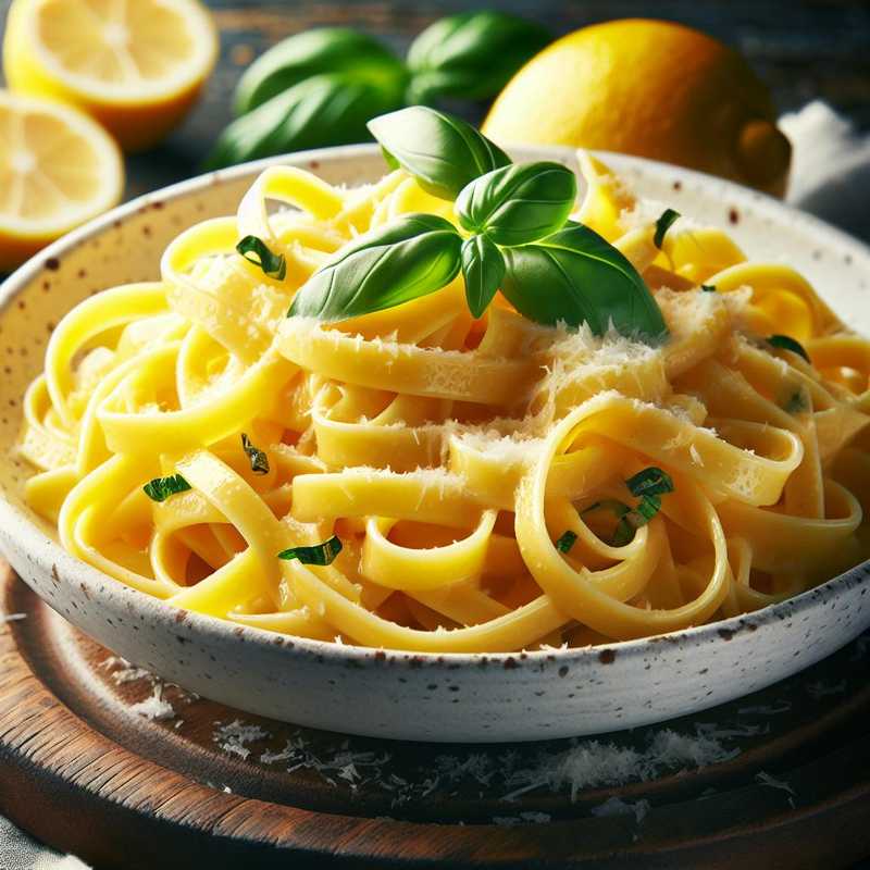 Tagliolini al limone