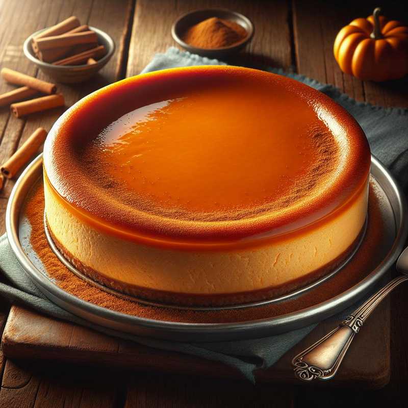 Cheesecake alla zucca