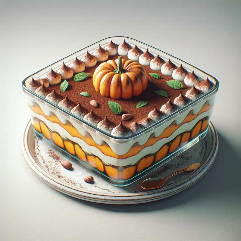 Tiramisù alla zucca