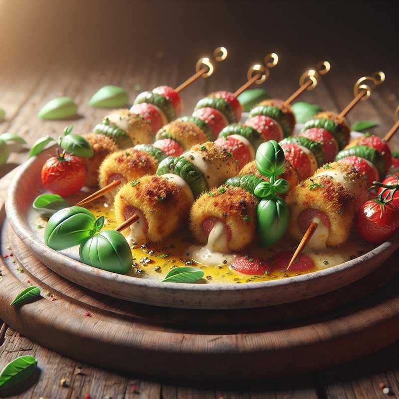 Skewers of Delectable Rolls