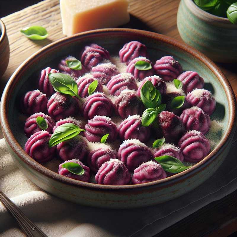 Gnocchi di barbabietola