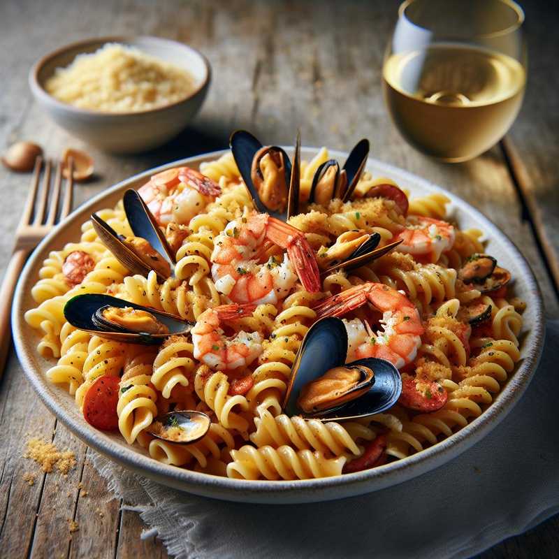 Fusilli Lunghi alla Carbonara di Mare