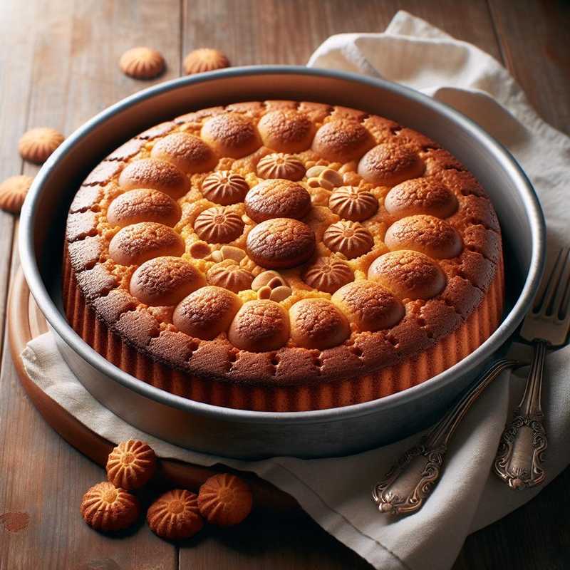 Torta agli amaretti