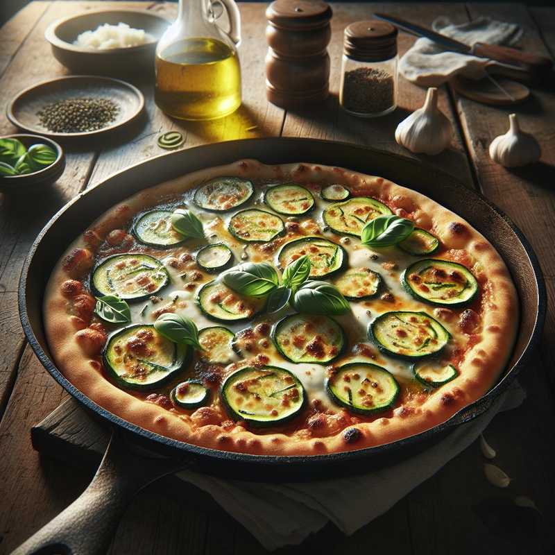 Pizza di zucchine