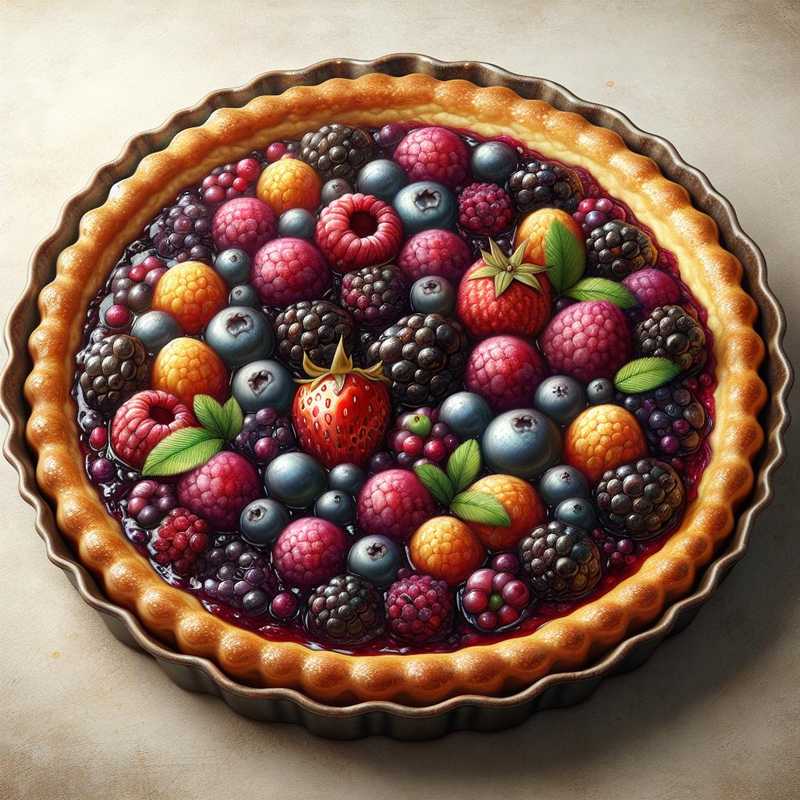 Crostata ai frutti di bosco