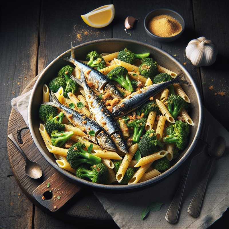 Pasta con sarde e broccoli