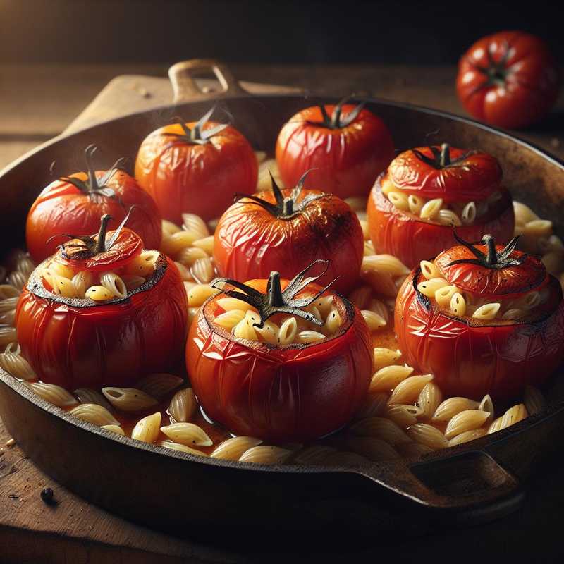 Barley Stuffed Tomatoes