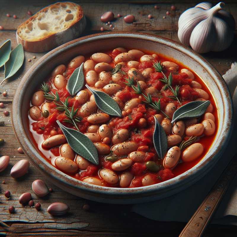 Fagioli all'uccelletto